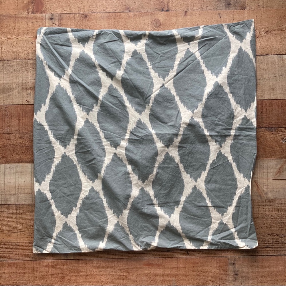 West Elm Ikat Euro Pillowcase